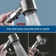 thumbnail image 4 of Ion Shower Drops Filtered Showerhead with Five Filters Filtered Shower Head with Handheld High Pres, 4 of 5