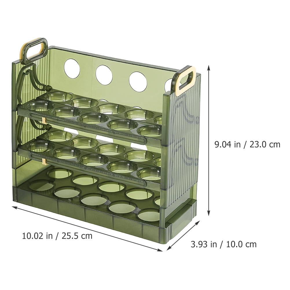 LEXSOMEO Multi-layer Refrigerator Eggs Container Egg Rack Kitchen Egg Storage Container Egg Organizer