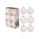 thumbnail image 2 of Christmas Decorations 6 Piece Flocked Christmas Balls Christmas Decoration SetMultiple Styles Of Christmas Tree Decorations Can Also Be Used For Other Party, 2 of 6