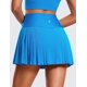 thumbnail image 2 of Falda CRZ YOGA Mini Tenis Plisada de Cintura Alta Azul XXS, 2 of 5