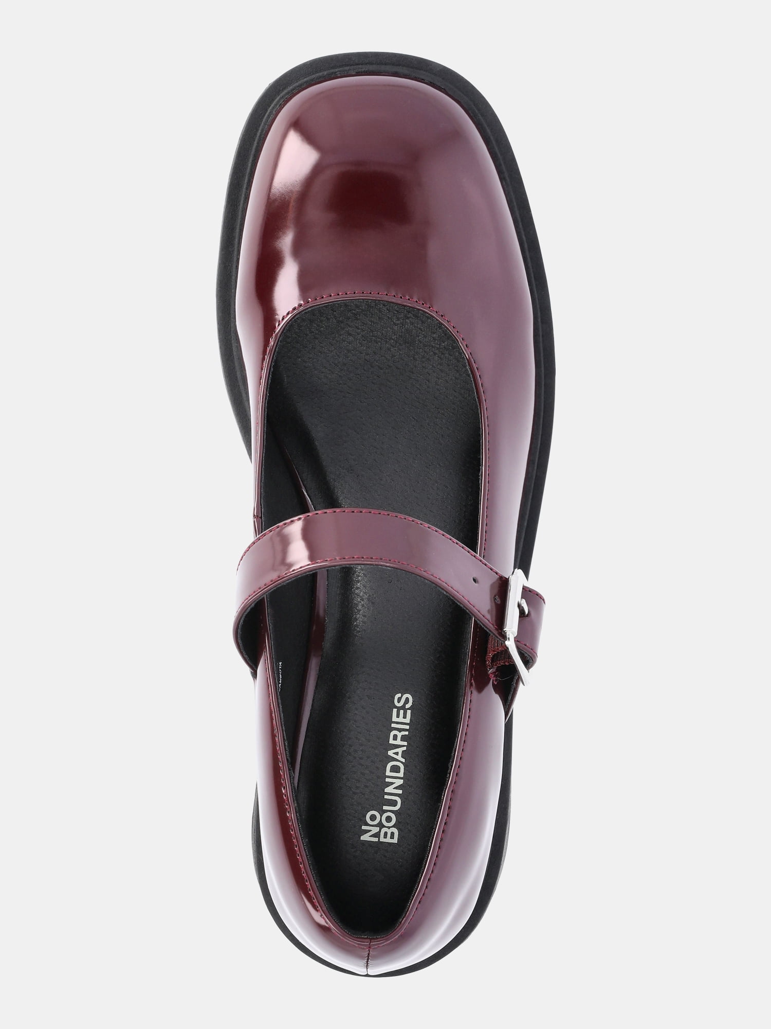 No Boundaries Women's Chunky Lug Sole Mary Jane