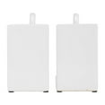 thumbnail image 5 of Sagebrook Home Ceramic Set of 2 6" Arch Bookends, White, 5 of 8