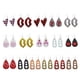 thumbnail image 3 of Pendientes Sonducket cuero en forma de corazón, 3 of 6