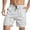 White, variant on Vedolay Shorts Mens Casual Elastic Waist Cargo Shorts Relaxed Fit Outdoor Multi Pocket Work Shorts,AG XXL