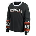 thumbnail image 2 of Women's WEAR by Erin Andrews  Black Cincinnati Bengals Sport Long-Sleeve T-Shirt, 2 of 6