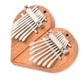 thumbnail image 4 of Piano de pulgar de 8 teclas ANGGREK ligero con cordones para viajar Color de Madera, 4 of 8