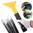 thumbnail image 2 of EHDIS Window Tint Squeegee Long Handle Scraper Tool Triangle Slim Foot Tinting Squeegee Windshield Snow Frost Ice Removal Tool for Cars Trucks Window Film Installation Applicator Tool, 2 of 2