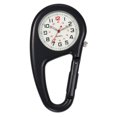 thumbnail image 1 of Reloj de bolsillo luminoso TQEHS con mosquetón y clip para escalada negro, 1 of 6