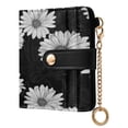 thumbnail image 2 of Small Wallet For Women Bifold Leather Pocket Coin Credit Card Holder With RFID Blocking Pure White Or Stark Gray, 2 of 6