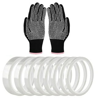  Heat Resistant Gloves and Sublimation Heat Tape, 9 Rolls High  Temperature Tape with 1 Pair Heat Gloves for Sublimation Silicone Bump,  Heat Tape Heat Transfer Tape, 10 Piece Set : Arts