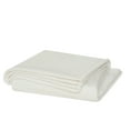 thumbnail image 2 of Cannon Solid Plush Ivory Full/Queen Blanket, 2 of 3