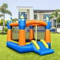 thumbnail image 3 of Costway Inflatable Bounce House Kids Magic Castle w/ Large Jumping Area Without Blower, 3 of 10