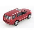 thumbnail image 5 of 2017 Cadillac Escalade, Red - Welly 24084WR - 1/24 Scale Diecast Model Toy Car, 5 of 5