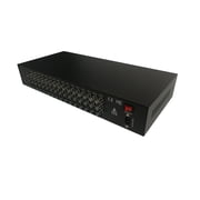 InstallerCCTV HD CCTV Video Distribution, 16 BNC in / 32 Out, Amplifier, RG59, AHD HD-TVI HD-CVI, 16 Channel Multiplexer