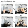 thumbnail image 5 of Yayeee Faucet Mat for Kitchen Sink 14.7" Diatomite Long Splash Guard Pad, Beige Record, 5 of 7