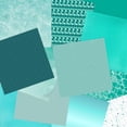 thumbnail image 2 of Recollections Specialty Teals Paper Pad, 12" x 12", 6 Pack, 2 of 3