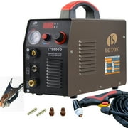 LOTOS LT5000D Plasma Cutter 50 A, 5/8 inch Clean Cut 110V 220V Dual Voltage