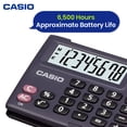thumbnail image 6 of Casio LC-160LV Handheld Calculator, Compact Memory Function,Lightweight Design With Large LCD(Black), 6 of 8
