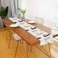thumbnail image 2 of Yayeee Table Runner 90 inches Long Home Kitchen Dinning Party Decoration, Cute Cartoon Cats, 2 of 7