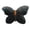 A001- Black, variant on Decorative Throw Pillow Butterfly Pillow Gold Accented Soft Velvet Butterfly Pillow for Home Decor Housewarming Gift