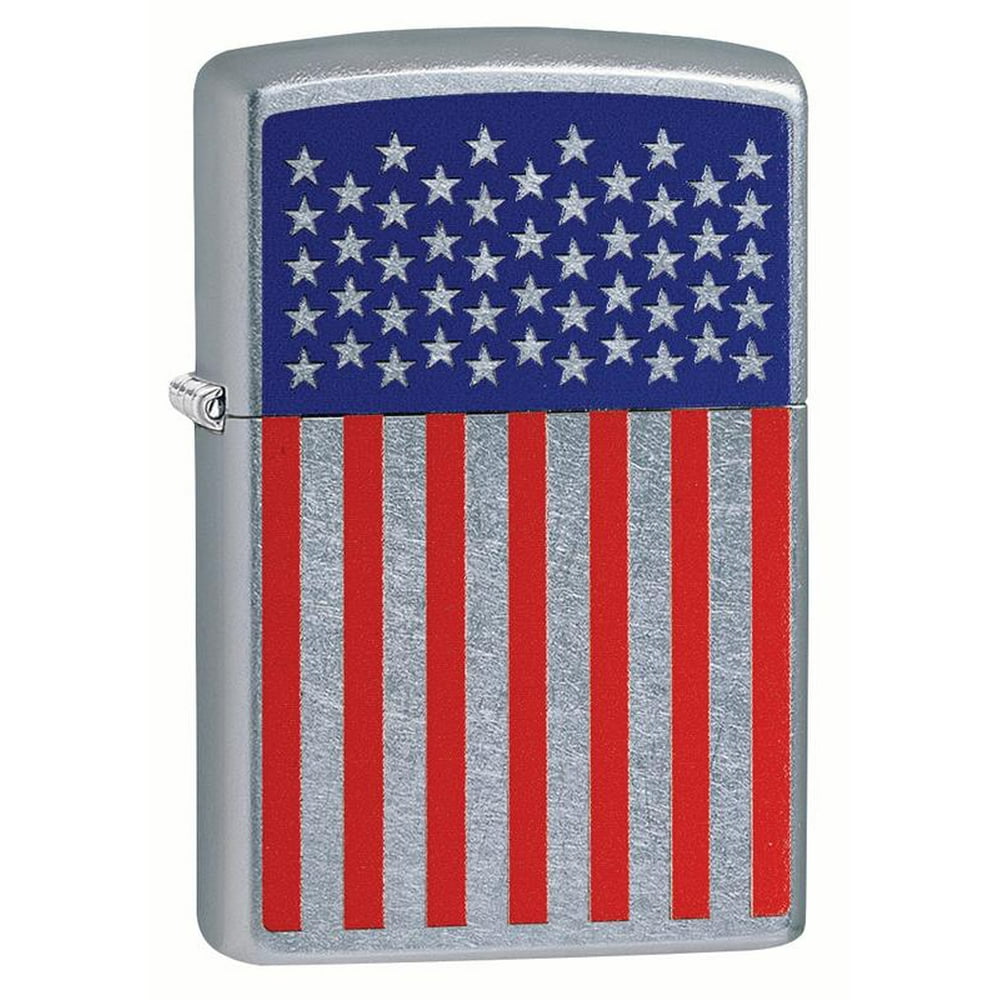 Zippo Lighter American Flag Theme