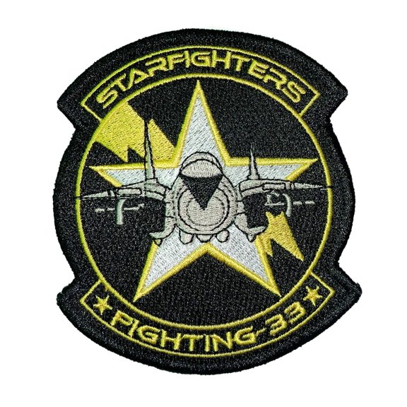 VF-33 Starfighters Squadron Patch – Sew on