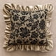 thumbnail image 2 of Funda de almohada de felpa floral de lujo de estilo francés, 45 x 45 cm, 2 of 2