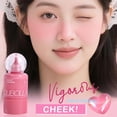 thumbnail image 2 of Olibolla Liquid Blush High Pigmented Lightweight Press-type Liquid Finish Flawless Cheek Tint, 2 of 8