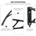 thumbnail image 3 of COMPUKAS Awning Canopy Window Door Outdoor Holder Black Plastic 1Pack, 3 of 8