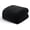 Black, variant on WYSHOP Soft Waffle Fleece Bed Blanket Queen Size, Heather Blue | Lightweight Plush Blanket for Bed, Bedroom, Cozy Flannel with Waffle Texture, Stylish Home Decor, All Season, 90x90 Inches