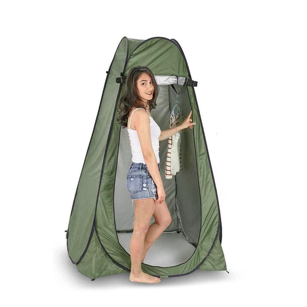 LNGOOR 6.3 FT Portable Changing Tent Camping Shower Tent Privacy Shelter Toilet Dressing Fishing Bathing Storage Room for Outdoor Beach Park (6.3x4x4 FT)
