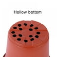 thumbnail image 3 of 100-Pack 3.5 Inch Plastic Plant Nursery Pots Seedling Flower Plant Container and Seed Starting Pots, 3 of 7
