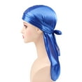 thumbnail image 2 of Yoyauz Silky Durag Hood Bandana Super Soft, Breathable Wrinkleproof Satin Durab Suitable for 360 degree waves, braids, wide tail Doo Rag Premium Silk Durag Suitable for men and women, 2 of 7