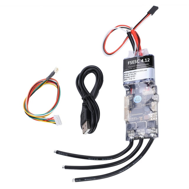 Protection de Limite de Courant Contrôle Électronique de Vitesse, Contrôleur de Skateboard Électrique, Léger Petite Taille pour Robots Scooters