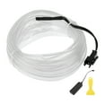 thumbnail image 1 of Cuerda de luz LED EL de 4m Unique Bargains Cable de luz de neón flexible para decoración de interiores de automóviles con caja de batería (3V) Azul Hielo, 1 of 1