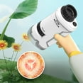 thumbnail image 2 of White Pocket Microscope Toy With Led Light For Students, Science Experiments And Education For Kids, 2 of 7