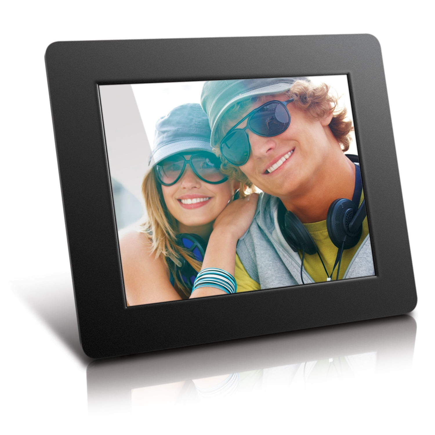 Aluratek ADPF08SF - 8 Digital Photo Frame with Automatic Slideshow and True Color LCD Display (800 x 600 res)