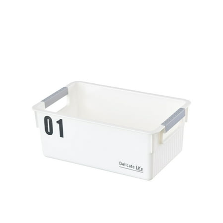 

Multi-functional Storage Box Plastic Toys Snacks and Sundries Portable Tidying Box Living Room Kitchen Counter Top Storage Box