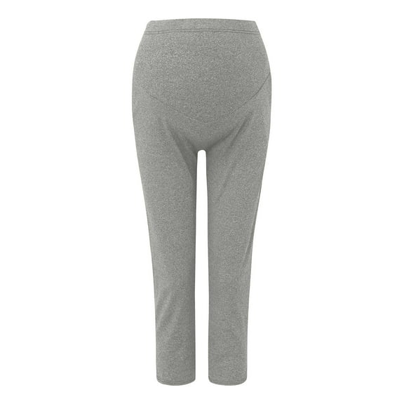 ZTTD Women Maternity Leggging Pants Seamless Buttery High Wasit Legging Casual Pockets Loose Pants