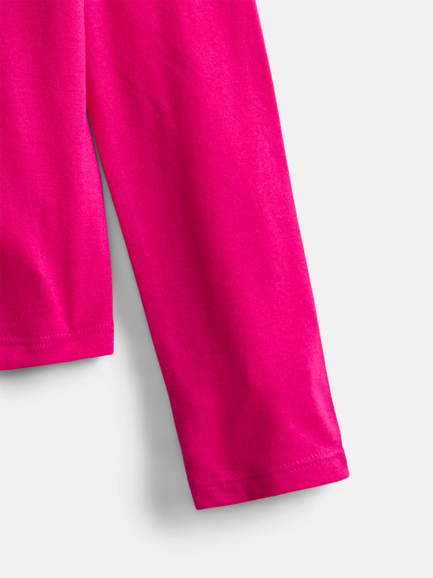Wonder Nation Girls Embellished Tee with Long Sleeves, Sizes 4-18 & Plus