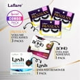thumbnail image 3 of Laflare 3D Russian (MAX) Volume Wispy, Fluffy, Dramatic, Lightweight, Handmade DD Curl Lashes 3 Packs with lash Adhesive and Remover All In One Complete Kit, 3 of 5