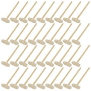 36pcs Small Wood Mallet Wooden Lobster Mallets Craft Wood Chocolate Making Wood Mallets Gavel for Home Shop