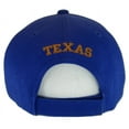 thumbnail image 3 of Texas Lone Star State Adjustable Baseball Cap with Flag and Longhorn (Royal), 3 of 3