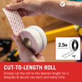 thumbnail image 5 of VELCRO Brand Stick On Tape - 20mm x 2.5m, White, 5 of 5