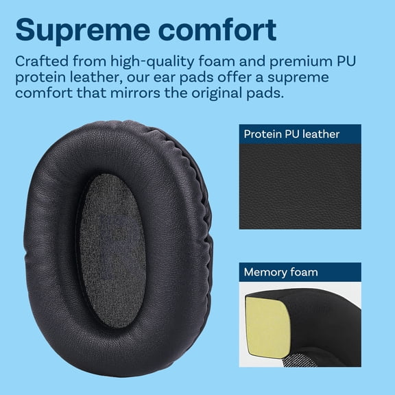 MMOBIEL Ear Pads for Logitech G Pro & G Pro X Black