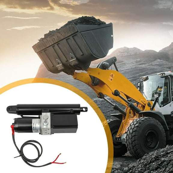 Black DC12V 500W Electric Linear Actuator, Electric Hydraulic Actuator, Linear Actuator Two-way Self-locking Function