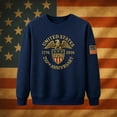 thumbnail image 5 of USA 250th Anniversary Sweatshirt, New Crewneck Hoodie 250th Pullover,Patriotic Long Sleeve Top for Men Women, 5 of 6