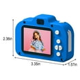 thumbnail image 3 of Cámara digital Pisexur para niños, cámara frontal y trasera de 48 MP, protección ocular anticaída, regalo de cumpleaños o festivo para niños, electrónica infantil, organizador de electrónica., 3 of 8