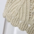 thumbnail image 6 of Womens Crochet Cover Up Shorts Hollow Pattern Out High Waist Knit Drawstring Bathing Suit Solid Color Bikini Swimsuit, 6 of 7