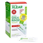(4 Pack) Xlear Sinus Neti Refill Solution (NetiXlear 6 g packets) 50 Ct